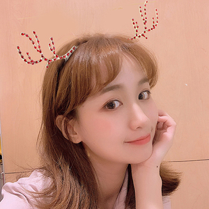 Nouvelle mode de bandeau en bois de cerf au design personnalisé pour enfants, cadeau de Noël, cerceau pour cheveux en bois de cerf, bandeaux bon marché de haute qualité pour enfants - Product Image 6