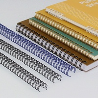 0,75 Zoll 3:1 Pitch 23Loops Buch bindung Doppels pule der rosa Cinch Binder Ring