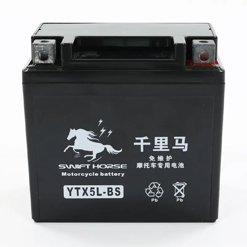 Good Starting Performance YT5 BS High Quality Maintenance- Free Kids Battery Motorcycle
