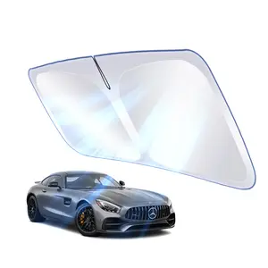 2024 New retractable car sunshade windshield universal Anti-UV 170T sun heat protection car accessories