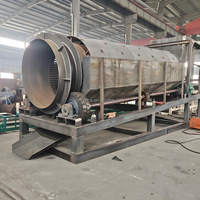 Nuevo Motor de Criba Rotatoria Sin Eje de Doble Capa Sentai para Separación de Arena/Suelo - Clasificación de Materiales en la Industria de la Construcción