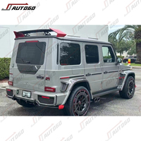 Pour Mercedes Benz G63 G500 G550 W463 2002-2018 W464 2019-2025 Aileron arrière en carbone sec style B900 Rocket, transformation du look ancien au nouveau