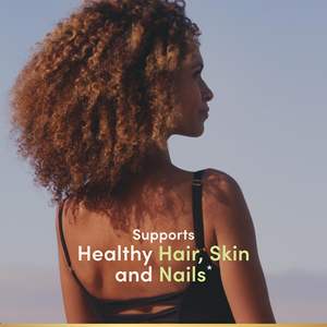 Biotina para el crecimiento del cabello, vitaminas para la piel y las uñas, apoya la salud del cabello, la piel y las uñas, suplemento de biotina de 1000 MCG para adultos - Product Image 2