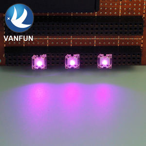 Lumière de moto VanFun <span class=keywords><strong>Piranha</strong></span> à LED blanche 395nm 4000-5000mcd 120, à traversée de trou, 3.0-3.4V, courant élevé, dessus plat 5mm, Super Flux - Product Image 5