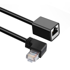 <span class=keywords><strong>Cable</strong></span> de Extensión <span class=keywords><strong>Ethernet</strong></span> Cat6 de 90 Grados, Adaptador de <span class=keywords><strong>Cable</strong></span> de Red <span class=keywords><strong>Ethernet</strong></span> RJ45 Cat 6 Macho a Hembra para PC y Portátil - Product Image 5