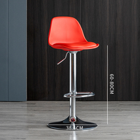 Tabouret de Bar Pivotant Moderne et Simple par Fournisseur Tabouret Haut Réglable en Cuir pour Salle à Manger ou Maison Bars Télésiège