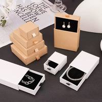 Boîtes à bijoux en papier en gros pour bracelets, colliers, bagues, boucles d'oreilles, emballage pour cadeaux