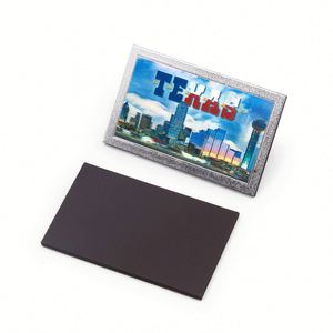 Hot Sale Beautiful Foil Magnet 3D Embossed Travel Souvenir Aluminum Magnets for <b>Fridge</b> - Product Image 3
