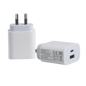 Chargeur rapide double port PD QC 20W avec prise AU, adaptateur secteur de bureau pour ordinateur portable, téléphone, tablette - Product Image 2