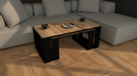 Ensemble de table basse moderne, couleur personnalisée, meubles de salon en bois