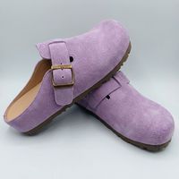 Kulit Suede Sapi Daur Ulang Multi Warna Tahan Aus Kulit Suede Lembut untuk Bagian Atas Sepatu 1.6mm