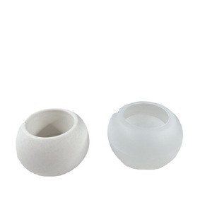 Collection de Moules en Silicone pour Pots de Fleurs, Jardinières et Vases en Béton : Modèles Ronds, Carrés, à Pois et Original “Lève-Tôt” – Décoration Intérieure - Product Image 3