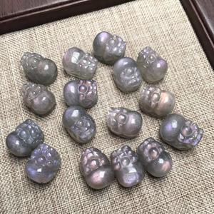 Pixiu <span class=keywords><strong>en</strong></span> cristal de <span class=keywords><strong>labradorite</strong></span> de petite taille naturelle <span class=keywords><strong>en</strong></span> gros pour bague et <span class=keywords><strong>pendentif</strong></span> - Product Image 4