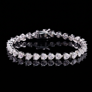 Various design fashion <b>bracelet</b> VVS moissanite diamond Gold plated 925 <b>sterling</b> sliver Pass diamond tester GRA certificate Gift - Product Image 1
