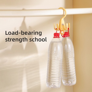 Banana Five Claw Rotation Space Saving Holder Hook Wall Mounted Cabinets Clothes <b>Rack</b> for <b>Shoes</b> Scarf <b>Storage</b> Widely Used - Product Image 6