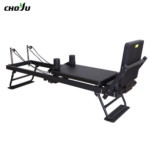 Appareil de Pilates compact, équipement d'entraînement, Reformer de Pilates pliable, lit de yoga pour entraînement du tronc, pour la maison et le studio - Product Image 6
