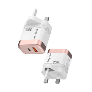 <span class=keywords><strong>Chargeur</strong></span> rapide universel portable Type-C 30W PD3 QC3.0 standard britannique pour <span class=keywords><strong>iPhone</strong></span> 13-17 Pro Max et écouteurs - Product Image 4