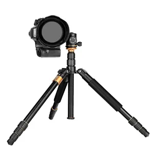 QZSD Q999S trépied de caméra monopode professionnel en aluminium détachable avec rotule QZSD-06 pour trépied de télescope de caméra