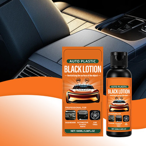 Rinnovatore per Plastica Auto, Agente per Riparazione e Restauro della Luminosità Nera degli Interni in Plastica, Prodotto per la Cura dell'Auto - Product Image 3