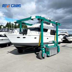 Grúa Hidráulica Plegable de Acero Inoxidable con Certificación CE para Yates, para Elevación de Embarcaciones en Muelles Marinos - Product Image 4
