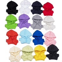 Ensemble de vêtements personnalisables en coton pour poupée de 17 cm, idéal pour la présentation et le stylisme des poupées (vente en gros)
