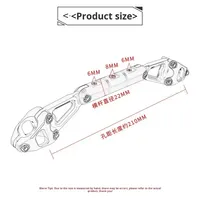 Barre de guidon de moto KB, barre d'équilibrage fixe, accessoires de modification CNC pour PCX125/150/160