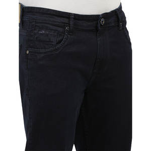 2025 pantalones vaqueros de algodón 100% de gran tamaño para hombre, ropa de calle transpirable, pantalones de diseño liso al por mayor para la temporada de otoño para primavera e invierno - Product Image 3