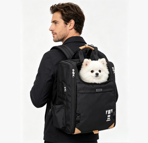Sac de transport pour chat et <span class=keywords><strong>chien</strong></span>, résistant, imperméable, luxueux, <span class=keywords><strong>en</strong></span> maille, confortable, respirant, approuvé par les compagnies aériennes, sac à dos pour animaux de compagnie, pour l'extérieur - Product Image 2