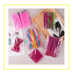 20 Piezas de Rizadores de Pelo en Espiral de Plástico Largos para Peluquería, Herramientas de Salón para la Mayoría de Peinados - Product Image 3