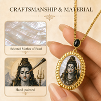Collier pendentif Ganesha TIMEMUSE, personnalisation en gros, hindouisme, plaqué or 18 carats, bijoux spirituels, cadeau minimaliste