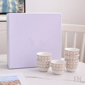 Luxury D Series Bone China Ceramic Tea <b>Cup</b> for Afternoon Tea <b>Espresso</b> <b>Coffee</b> for Family Gifts - Product Image 2