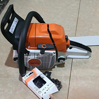 Tronçonneuse à essence MS382 72,2cc, tronçonneuse professionnelle à essence, guide-chaîne de 20 à 25 pouces pour l'abattage des arbres forestiers, la coupe du bois