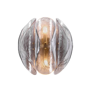 Lampadario <span class=keywords><strong>Vintage</strong></span> <span class=keywords><strong>a</strong></span> Foglia in Vetro, Plafoniera <span class=keywords><strong>a</strong></span> <span class=keywords><strong>Sospensione</strong></span> LED Dimmerabile Bianco Caldo per Sala da Pranzo - Product Image 5