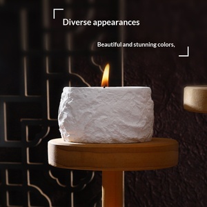 Embossed Cup Scented Candle Natural Plant <b>Wax</b> Home Fragrance For Living Room Bedroom Decor Birthday Souvenir Gift - Product Image 3