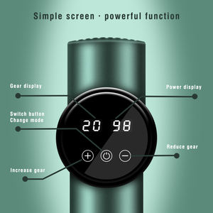 Pistola de masaje de alta potencia Masaje de percusión de tejido profundo de mano con calor y frío para Dispositivo de masaje muscular corporal - Product Image 5