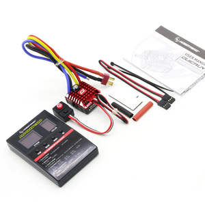 Hobby wing QuicRun WP 1080 Crawler Wasserdicht gebürstet ESC Eingebauter BEC <span class=keywords><strong>2</strong></span>-3S Lipo mit LED-Programmier karte für 1/10 1/8 RC Car - Product Image 4