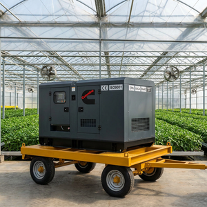 Générateur diesel à moteur Cummins refroidi par eau, démarrage automatique, châssis ouvert, ATS silencieux, triphasé, 6BTAA5.9-G2, 150 kVA, 100 kW - Product Image 3