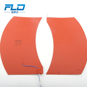 Ul chứng nhận tùy chỉnh 12V 24V <span class=keywords><strong>110V</strong></span> <span class=keywords><strong>220V</strong></span> công nghiệp điện linh hoạt Pad yếu tố sưởi ấm Silicone nóng nhà máy bán buôn - Product Image 6