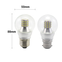 Ampoule LED E27 basse tension A60 12V-60V B22 pour éclairage de camping-car, batterie solaire, système d'alimentation industriel large plage 48V 60VDC