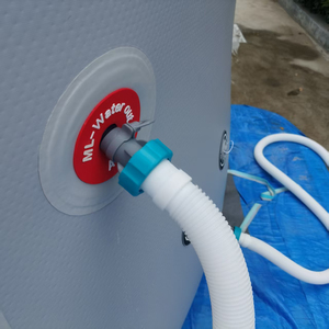 Piscina Inflable <span class=keywords><strong>de</strong></span> PVC Resistente <span class=keywords><strong>y</strong></span> <span class=keywords><strong>de</strong></span> Fácil Instalación, 16.5x5 Pies, <span class=keywords><strong>Piscinas</strong></span> Elevadas Grandes para Adultos - Product Image 6