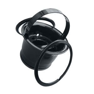 4 पीसी ब्लैक पेंटिंग लॉक रिंग फोर्कलिफ्ट व्हील रिम - Product Image 5