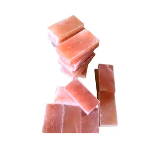 Good Quality Salt Slabs Natural Rock Pink Salt Brick Block Salt Wall For Regimen And Health