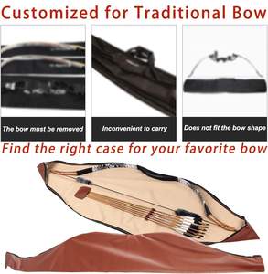 Muestra Gratuita de Bolsa para Arco de Arquería, para Arcos Recurvos Tradicionales, Bolsa de Transporte para Flechas, Equipo Deportivo Portátil para Exteriores - Product Image 3