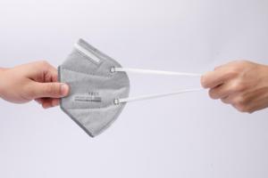 <span class=keywords><strong>Masque</strong></span> facial jetable KN95 de type Fish, multi-couches, anti-poussière, protection PM2.5, isolation, avec attaches auriculaires - Product Image 6