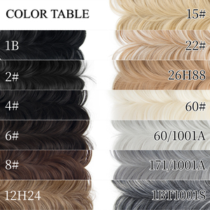 AliLeader <span class=keywords><strong>Chignon</strong></span> Bouclé Synthétique, Postiche <span class=keywords><strong>Chignon</strong></span> Effiloché avec Peigne Latéral à Clipser, Accessoire <span class=keywords><strong>Cheveux</strong></span> Coiffure Haute Désordonnée - Product Image 4