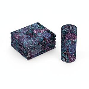 Tissu <span class=keywords><strong>Pagne</strong></span> Africain de Qualité Supérieure, Véritable Wax Ankara, Batik en Coton Satiné, Couleurs Or, Vert, Bleu pour la Confection - Product Image 3