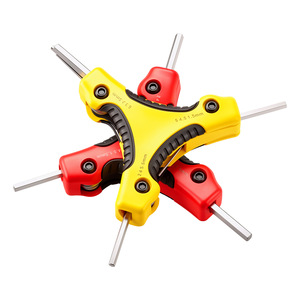 Chton Kawataku Folding Hex Wrench Set 2.5mm Metric Chromium Vanadium Steel Multi-size Repair Tool - Product Image 2