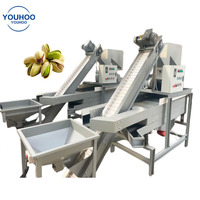 Machine industrielle à grande capacité pour le décorticage et le pelage des pistaches entières, machine de traitement des noix de pistache