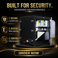 Boîtier de projecteur avec contrôle de température constant, protection IP65, boîte de contrôle pour systèmes de projection professionnels