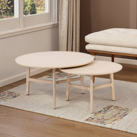 Table basse en bois de style ferme moderne et durable Mobilier écologique pour le salon à usage domestique